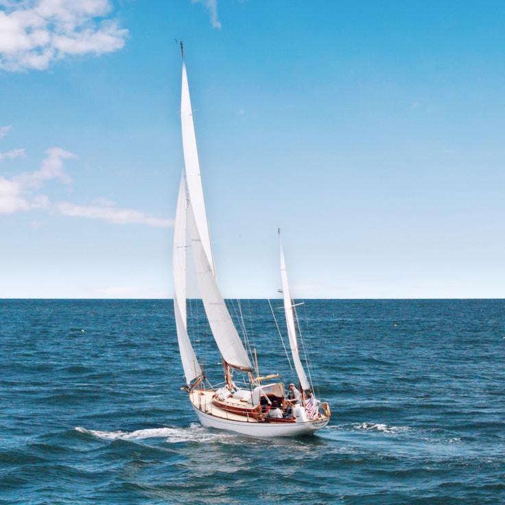 Corporate retreat on yacht